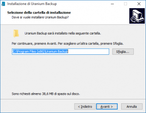 Fai clic su "Avanti"